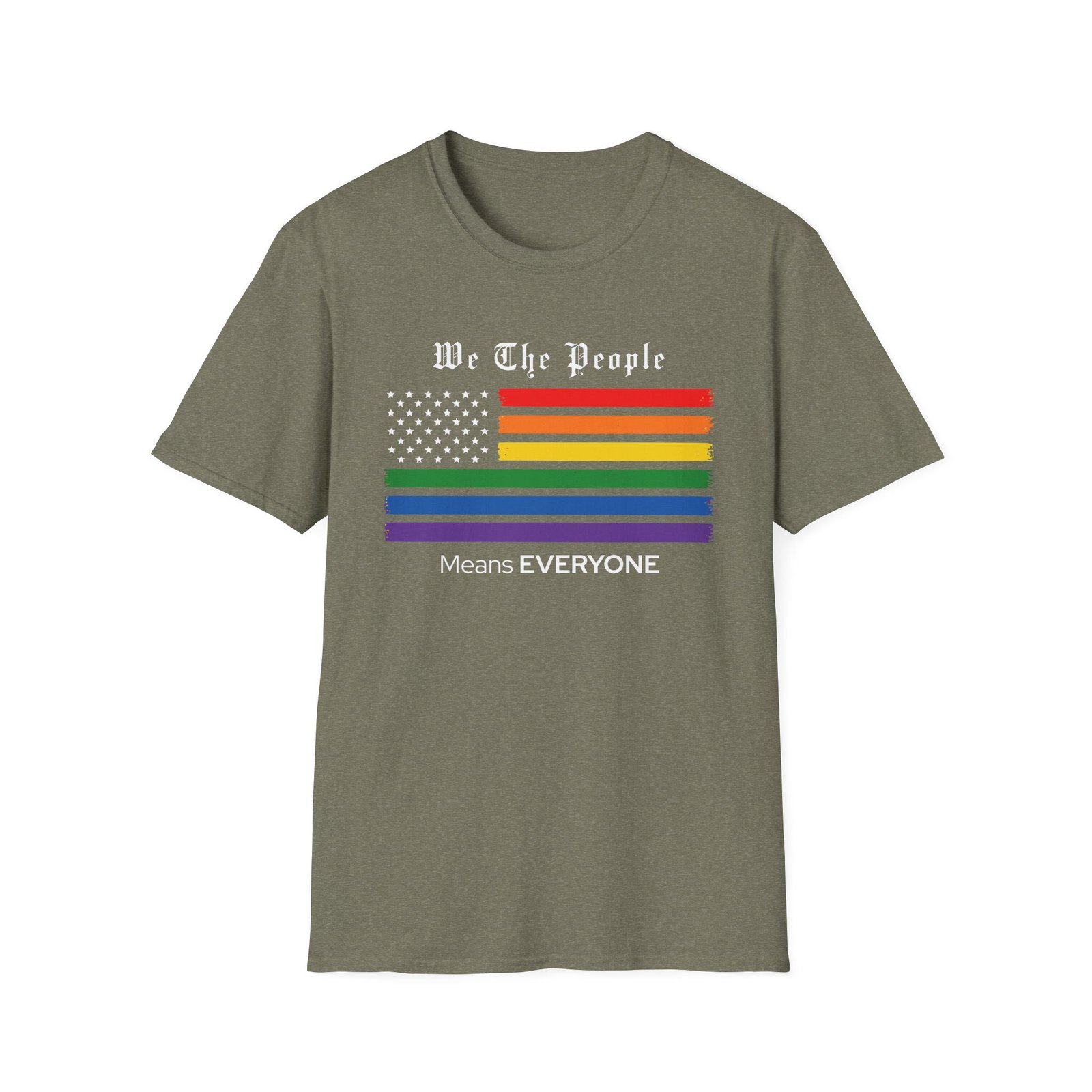 We The People Means Everyone Pride T-Shirt - Image 10