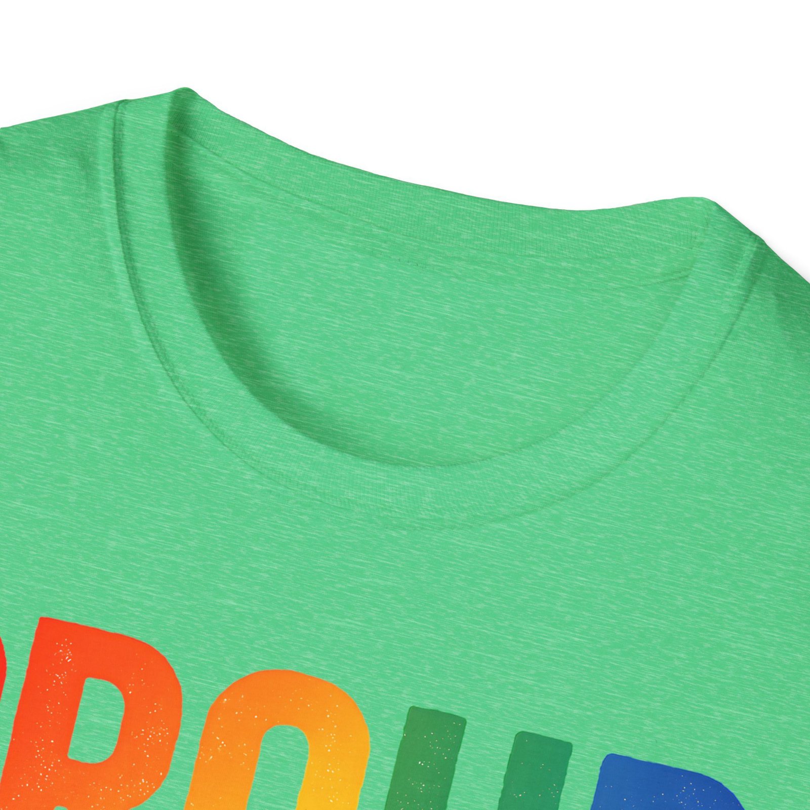 Proud Ally T-Shirt – Rainbow Allyship Support Graphic Tee - Image 18