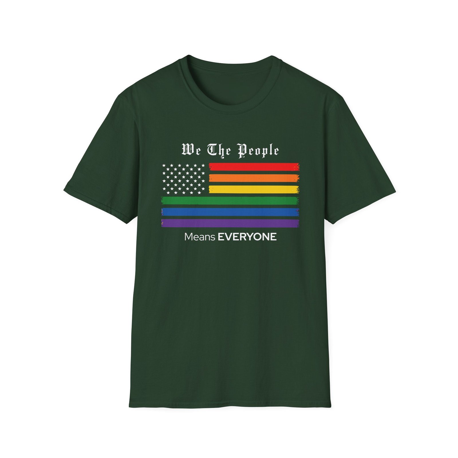 We The People Means Everyone Pride T-Shirt - Image 19