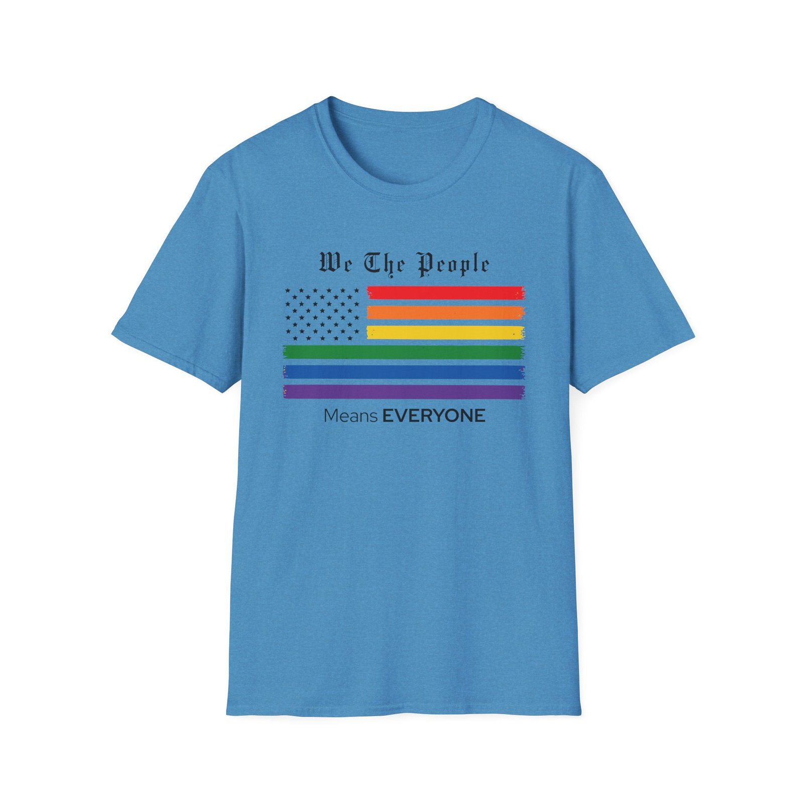 We The People Means Everyone Pride T-Shirt - Image 25
