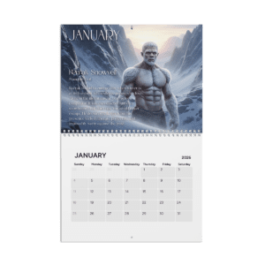 2026 Mythical Hunks Calendar
