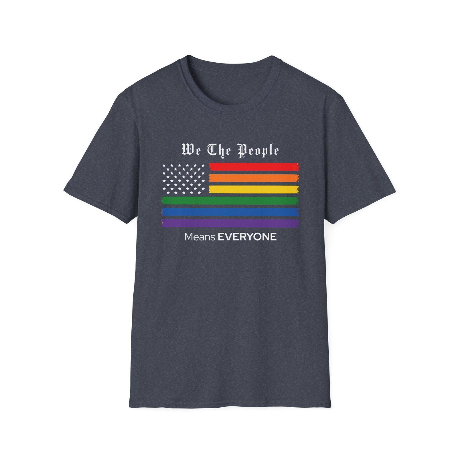 We The People Means Everyone Pride T-Shirt - Image 37