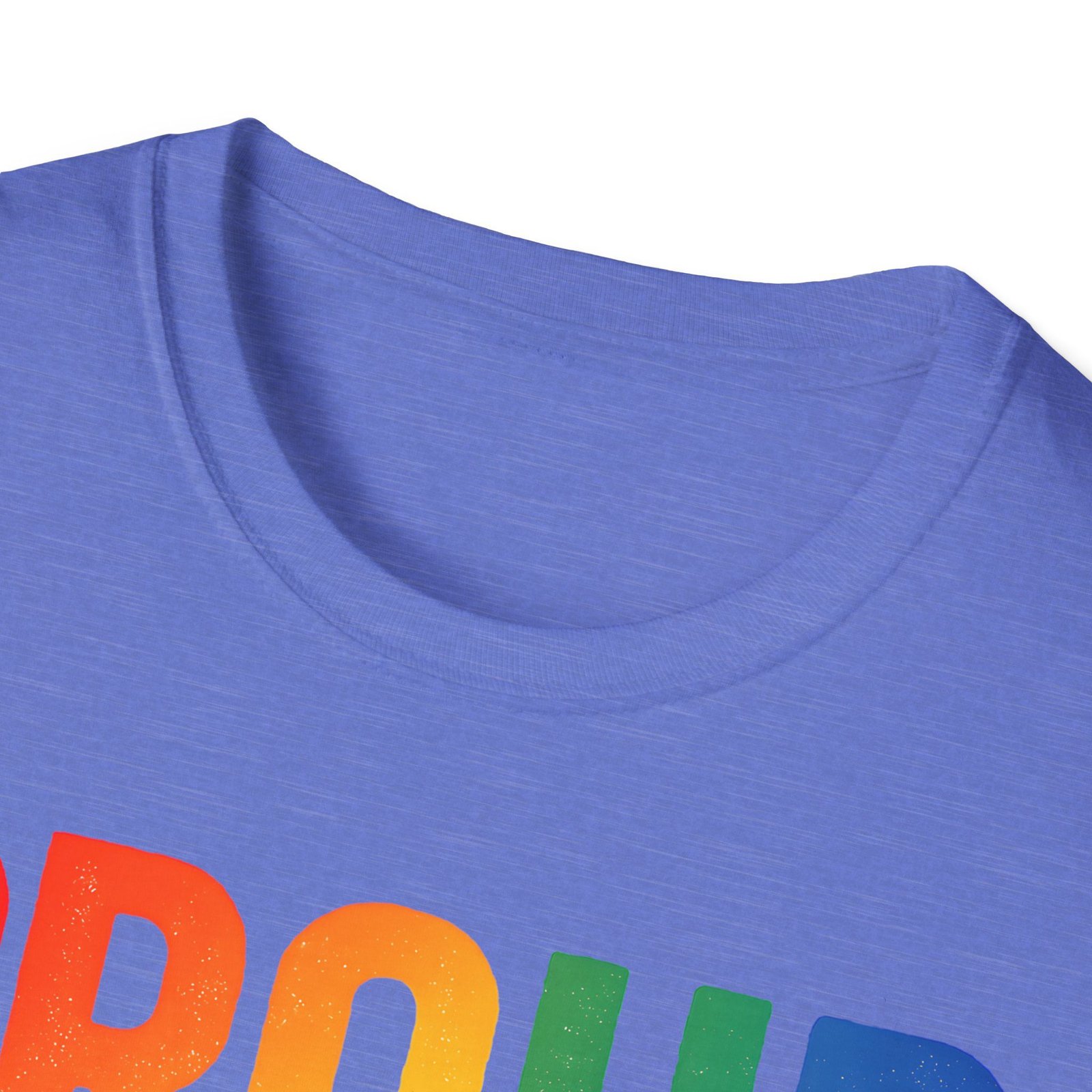 Proud Ally T-Shirt – Rainbow Allyship Support Graphic Tee - Image 27