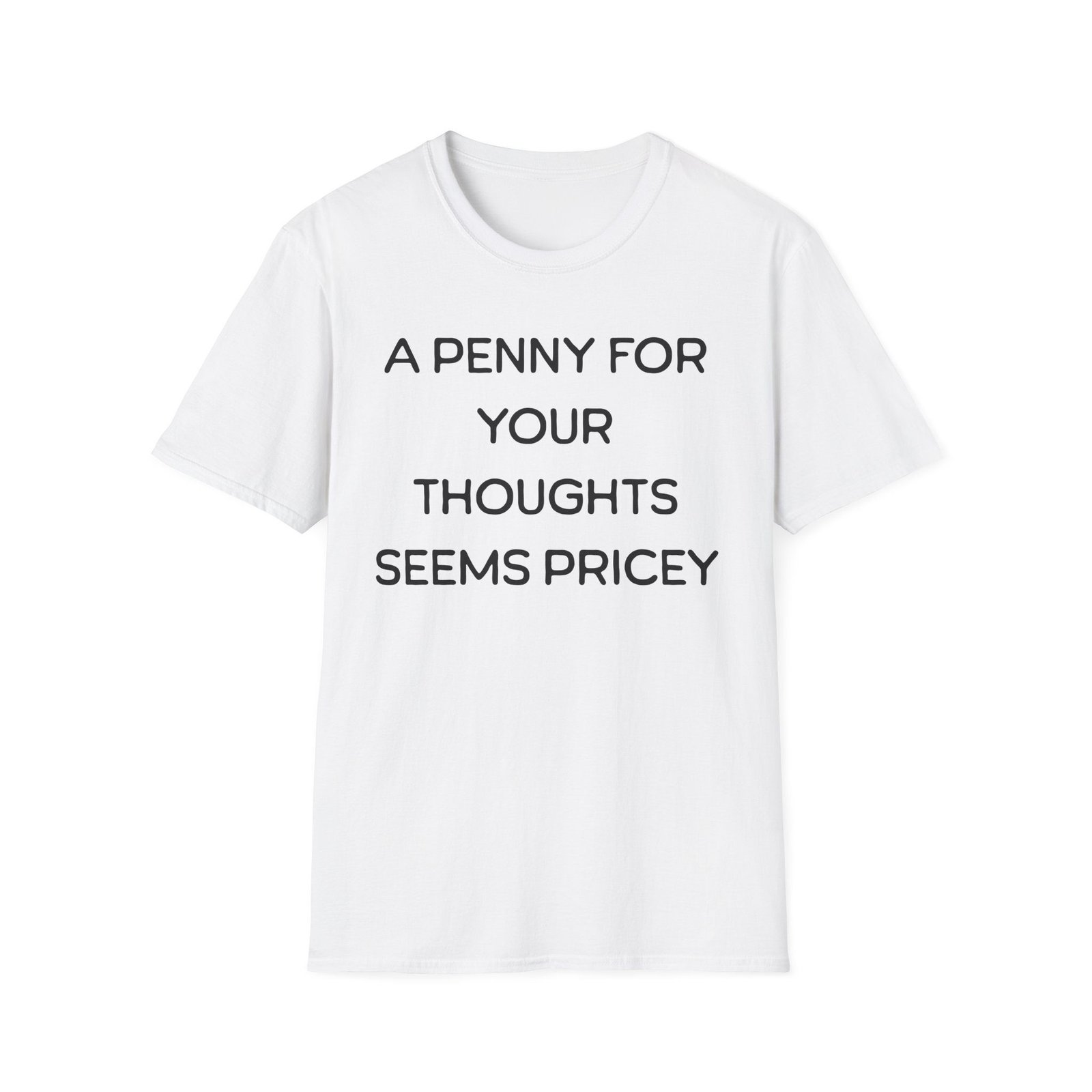 A Penny for Your Thoughts Seems Pricey T-Shirt - Image 4