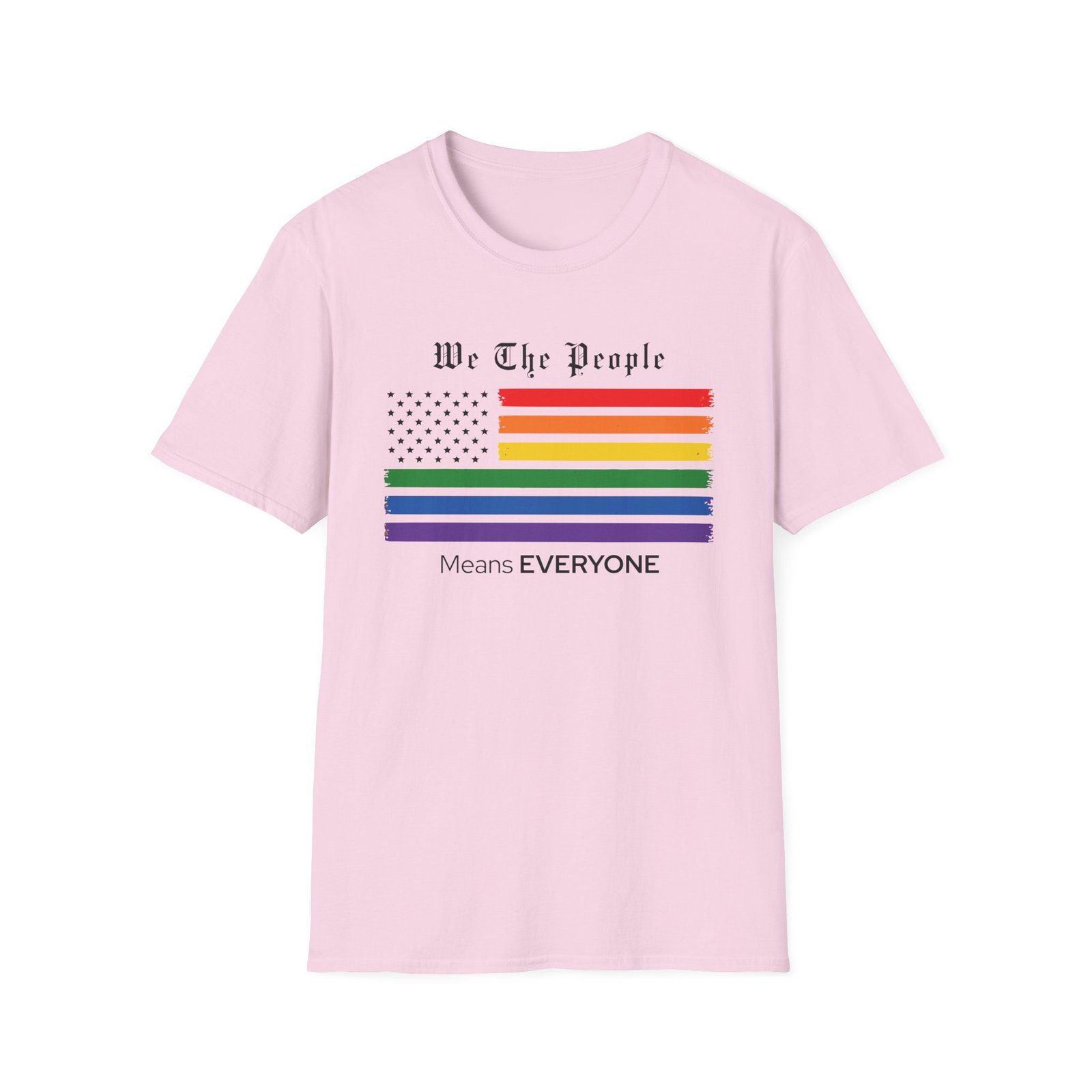We The People Means Everyone Pride T-Shirt - Image 40