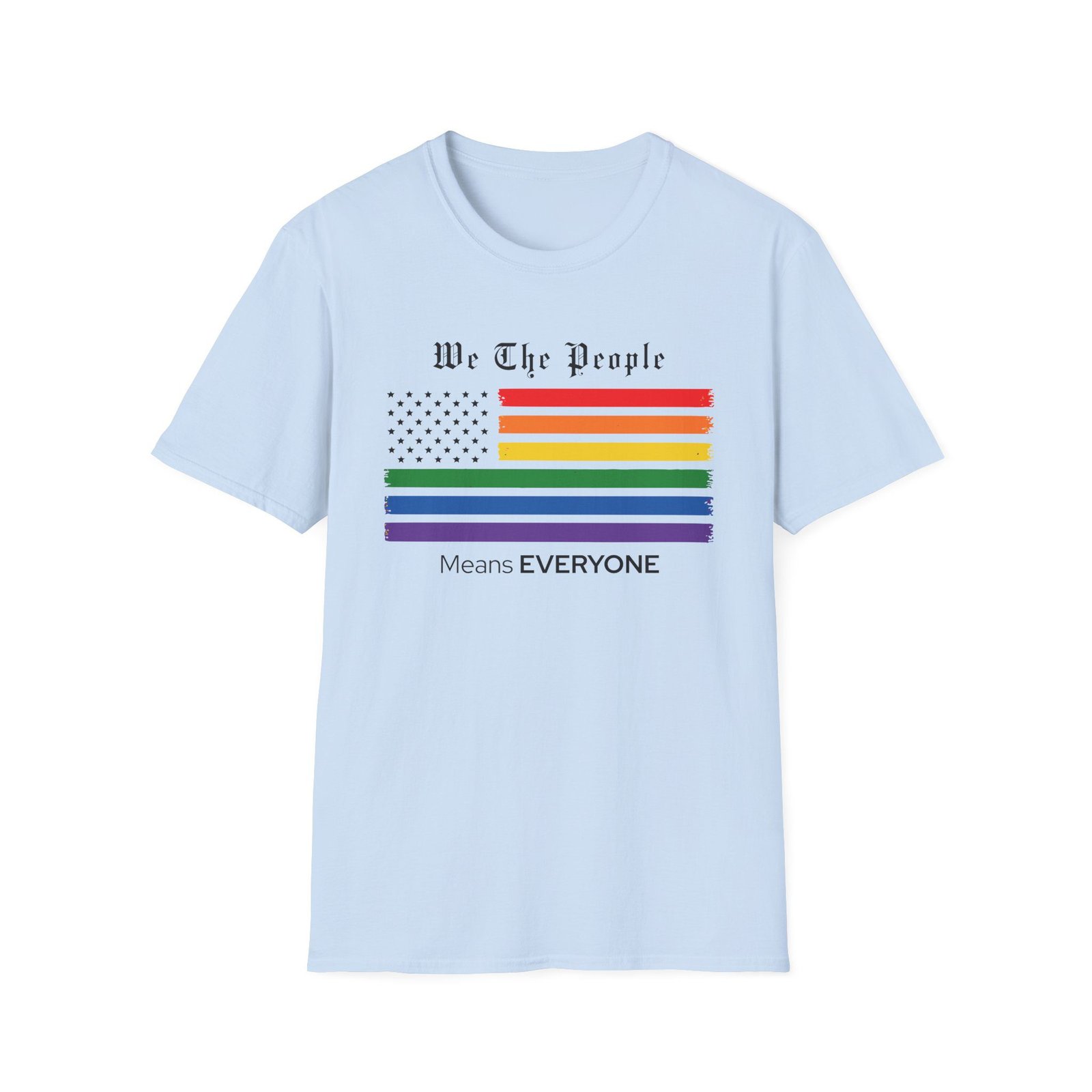 We The People Means Everyone Pride T-Shirt - Image 28