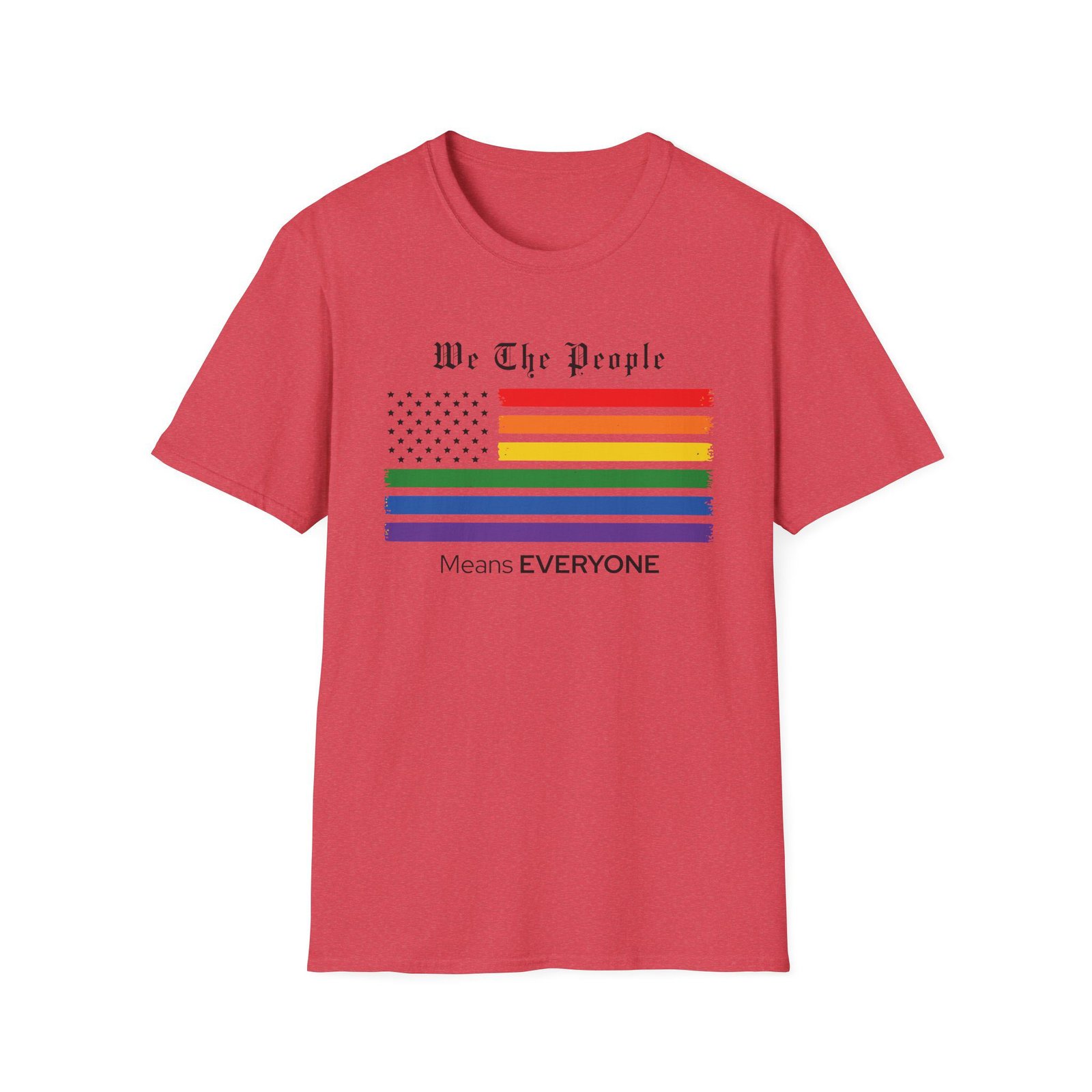 We The People Means Everyone Pride T-Shirt - Image 46