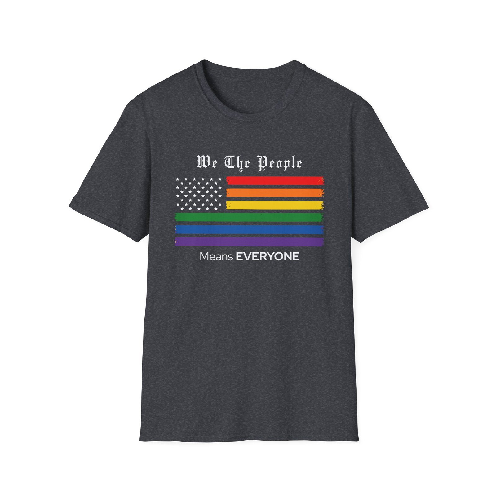 We The People Means Everyone Pride T-Shirt - Image 34