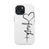 Faith Heart Script Magnetic Tough Phone Case – MagSafe Compatible