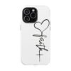 Faith Heart Script Magnetic Tough Phone Case – MagSafe Compatible