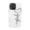 Faith Heart Script Magnetic Tough Phone Case – MagSafe Compatible