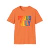 Proud Ally T-Shirt – Rainbow Allyship Support Graphic Tee