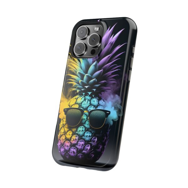 Smokin’ Pineapple Magnetic Tough Phone Case – MagSafe Compatible