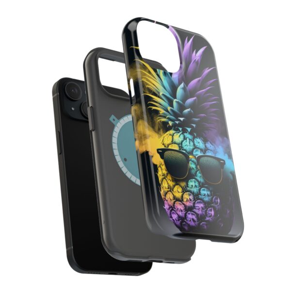 Smokin’ Pineapple Magnetic Tough Phone Case – MagSafe Compatible