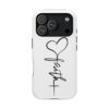 Faith Heart Script Magnetic Tough Phone Case – MagSafe Compatible