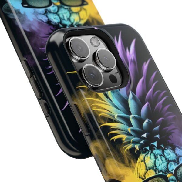 Smokin’ Pineapple Magnetic Tough Phone Case – MagSafe Compatible