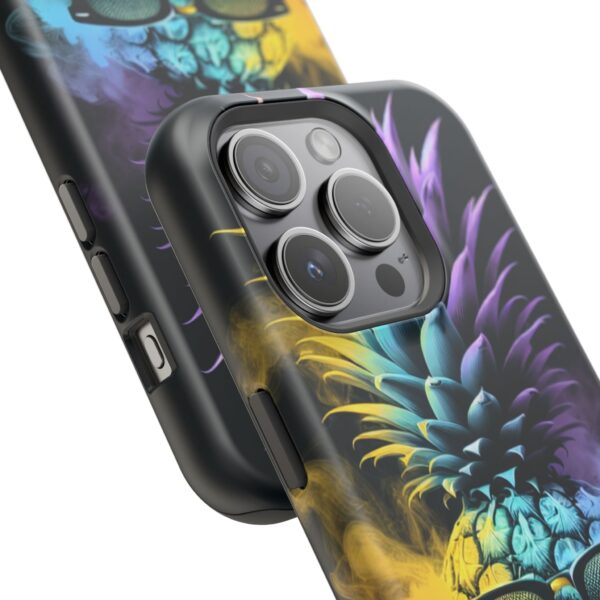 Smokin’ Pineapple Magnetic Tough Phone Case – MagSafe Compatible