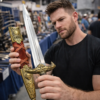 ChatGPT Image Mar 8, 2026, 11_31_25 AM 15.5" Medieval Camelot King Arthur Short Sword with Decorative Sheath