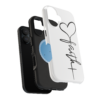 Faith Heart Script Magnetic Tough Phone Case – MagSafe Compatible