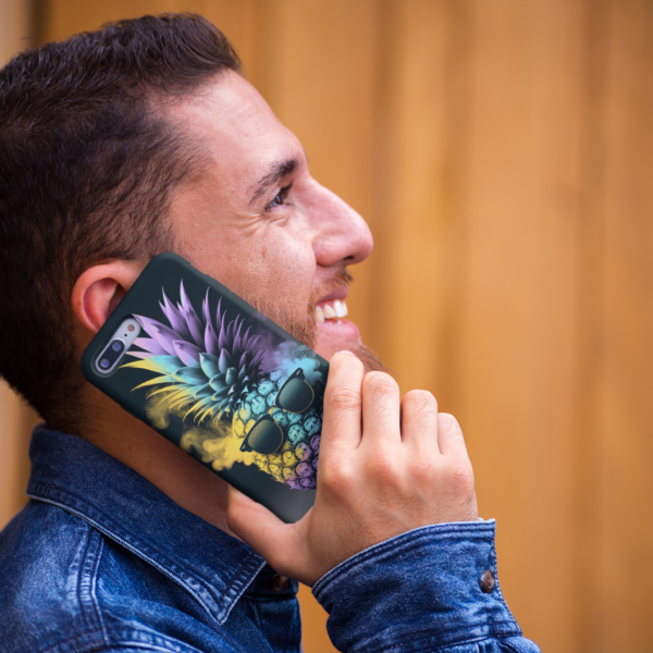 Smokin’ Pineapple Magnetic Tough Phone Case – MagSafe Compatible
