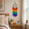ChatGPT Image Jun 9, 2026, 05_37_59 PM Rainbow Pride Dream Catcher – 6.75" x 22"